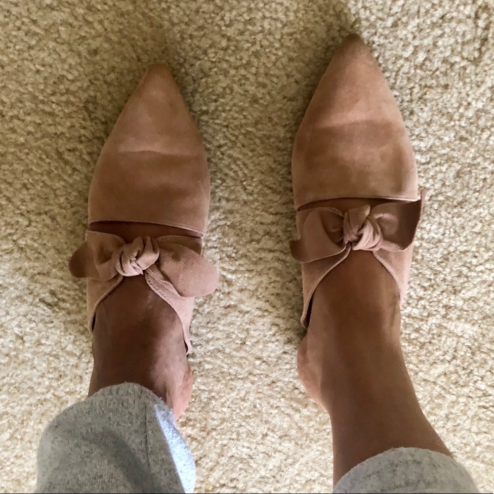 Jeffrey Campbell mules with bow